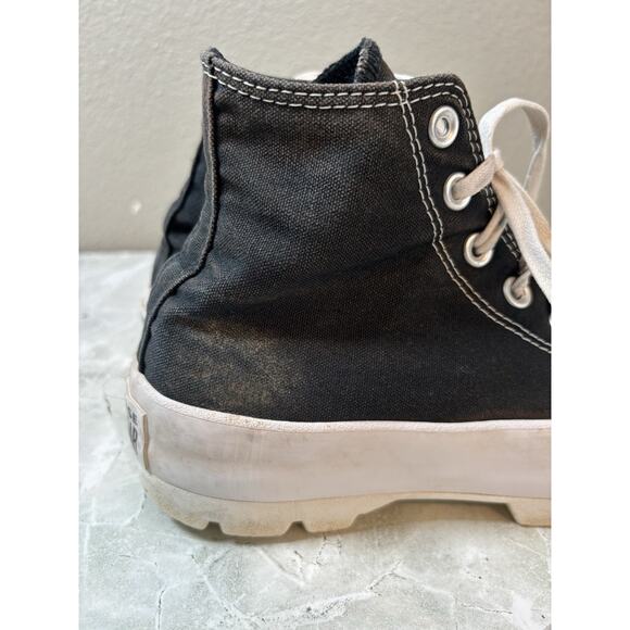 Converse Chuck Taylor All Star Lugged Platform Black Sneakers Women’s Size 7.5 - Picture 2 of 10